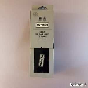 NEW Kids Hunter Shearling Boot Luxury Insoles Size 9 Girl Or 8 Boy Dark Brown